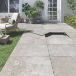 Toranto Silver 600X600 Outdoor Tile Render