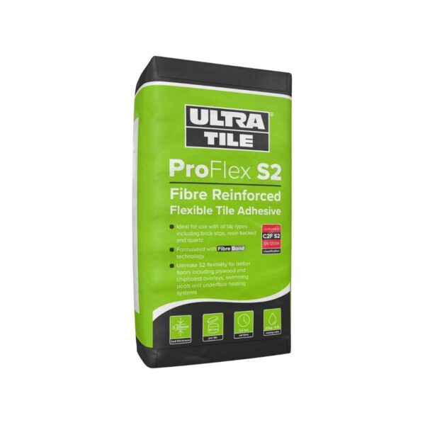 UltraTile ProFlex S2 White Flexible Tile Adhesive