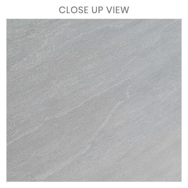 Mundra Grey 600x600 Stone Effect Outdoor Tile Close Up