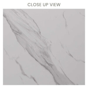 Arsenio Silver 600x1200 Matt Marble Effect Porcelain Tile - Close Up