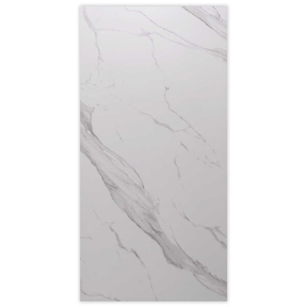 Arsenio Silver 600x1200 Matt Marble Effect Porcelain Tile Main