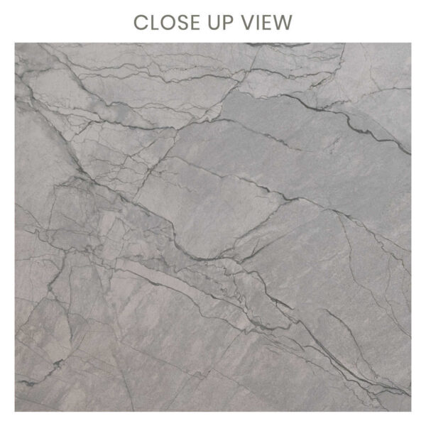 Balsamia Grey 600x1200 Matt Marble Effect Porcelain Tile Close Up