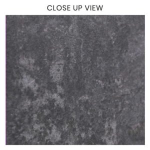 Halden Lead Black 600x600 Lappato Stone Effect Porcelain Tile - Close Up