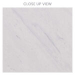 Eco White 300x600 Polished Marble Porcelain Tile Close Up