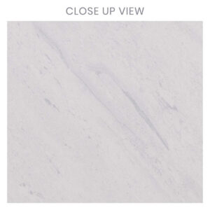 Eco White 300x600 Polished Marble Porcelain Tile - Close Up