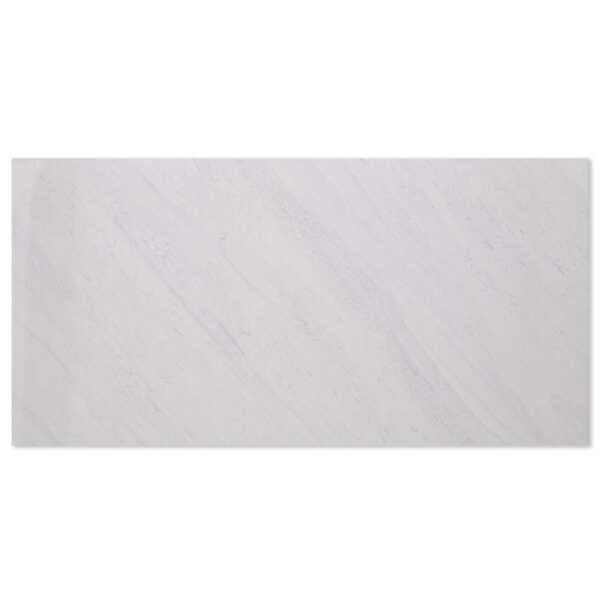 Eco White 300x600 Polished Marble Porcelain Tile Main