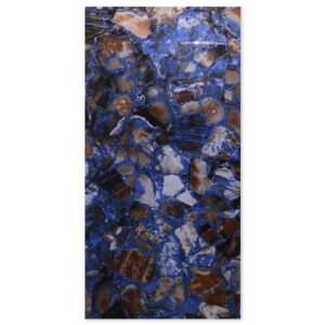 Brazillian Blue 600x1200 High Gloss Polished Stone Effect Porcelain Tile Main