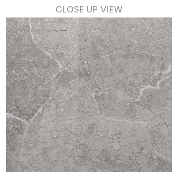 Pisa Silver 600x1200 Polished Stone Effect Porcelain Tile Close Up