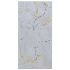 Slice White 600x1200 Polished Marble Effect Porcelain Tile Main