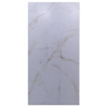 Venatino Satuario White 600x1200 Polished Onyx Effect Porcelain Tile Main