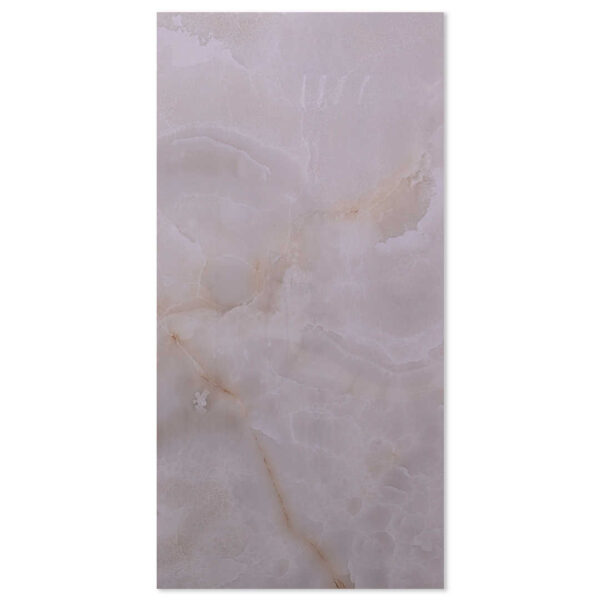 Lotus Pink 600x1200 Polished Onyx Effect Porcelain Tile Main