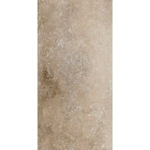 Durango Walnut Brown 610x610 Matt Stone Effect Porcelain Tile - Main