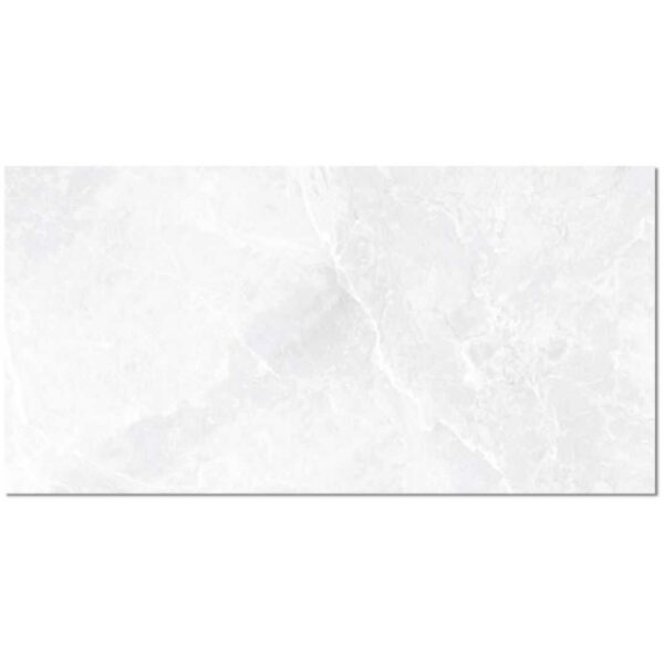 Moonstone White 300x600 Polished Marble Effect Porcelain Tile Main