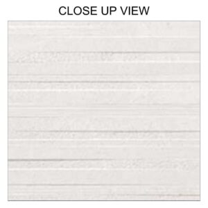Weller White 300x900 Decor Stone Effect Ceramic Tile - Close Up