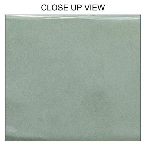 Landmade Jade Green 75x300 Plain Ceramic Tile Close Up