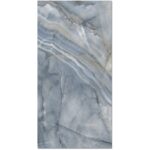 Glamour Smerato Blue 600x1200 Polished Marble Effect Porcelain Tile Main