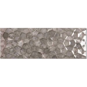 Motown Graphite Grey 250x700 Decor Ceramic Tile - Main