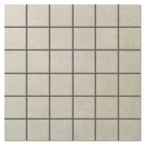 Weller Perla Grey 300x300 Matt Mosaic Porcelain Tile - Main