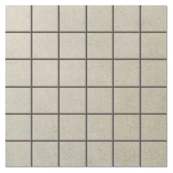 Weller Perla Grey 300x300 Matt Mosaic Porcelain Tile Main