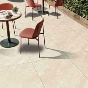 Quartz White 600X900 Outdoor Tile - Render