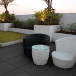 Basaltino Piombo Grey 600X600 Outdoor Tile Render