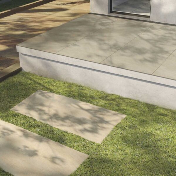 Moonstone Cream 600X600 Outdoor Tiles Render 4