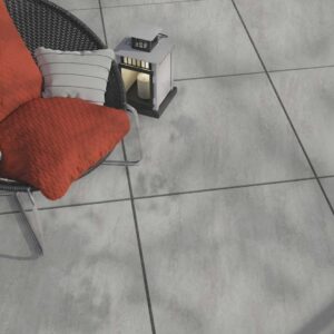 Moonstone Grey 600X600 Outdoor Tiles Render