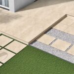 Hammerstone Beige 600X900 Outdoor Porcelain Tile Render