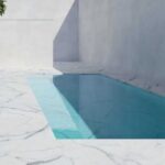 Kinsale Grey 600X600 Marble Effect Outdoor Tile Render 2